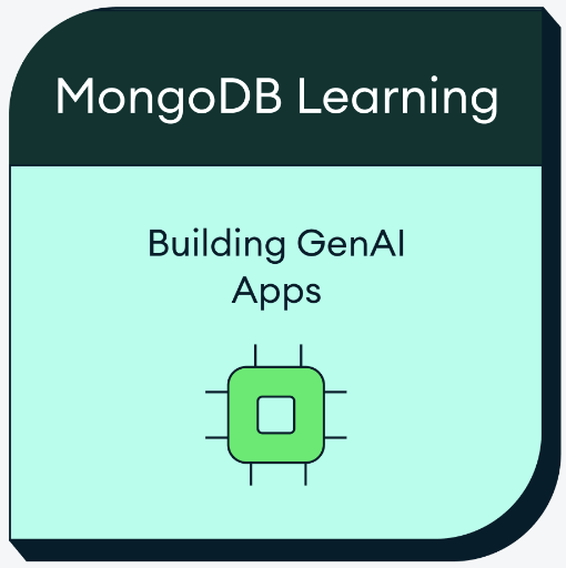 Icon for the Building Gen AI Apps learning badge.